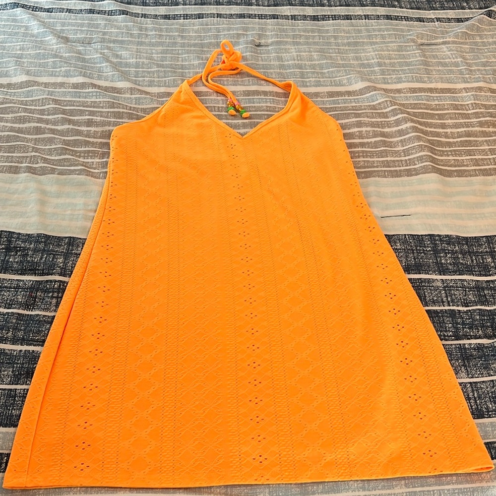 Orange halt top dress.